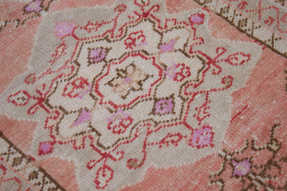 Vintage Rug 2'2" x 4'3" feet 66 x 130 cm