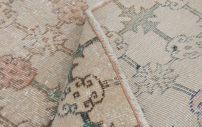Vintage Rug 2'4" x 4" feet  72 x 124 cm