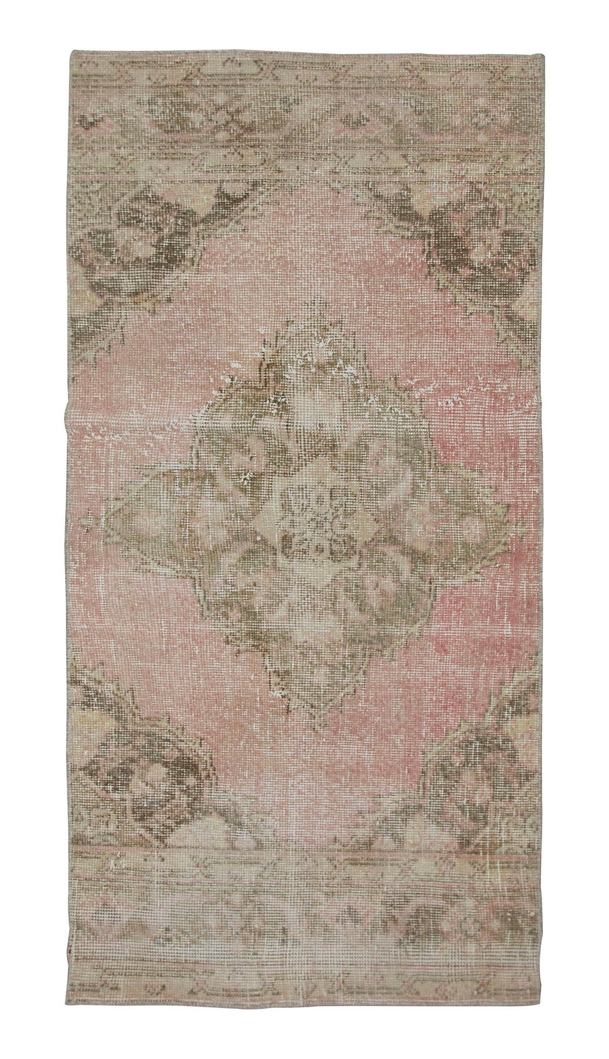 Vintage Rug 2'4" x 4'8" feet  70 x 143 cm