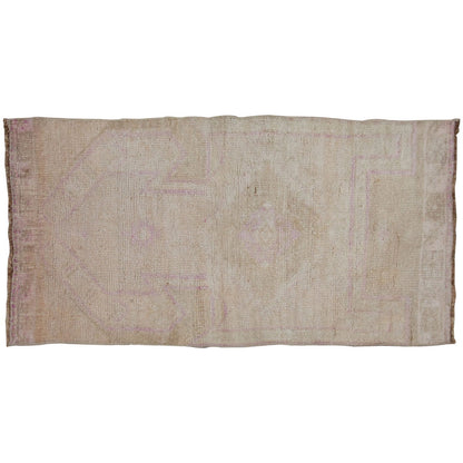 Vintage Rug 2'4" x 4'9" feet  70 x 145 cm