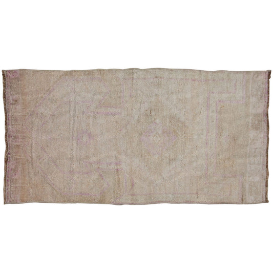 Vintage Rug 2'4" x 4'9" feet  70 x 145 cm