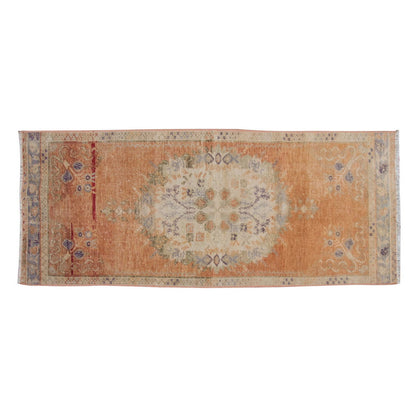 Vintage Rug 2'4" x 6" feet  70 x 180 cm