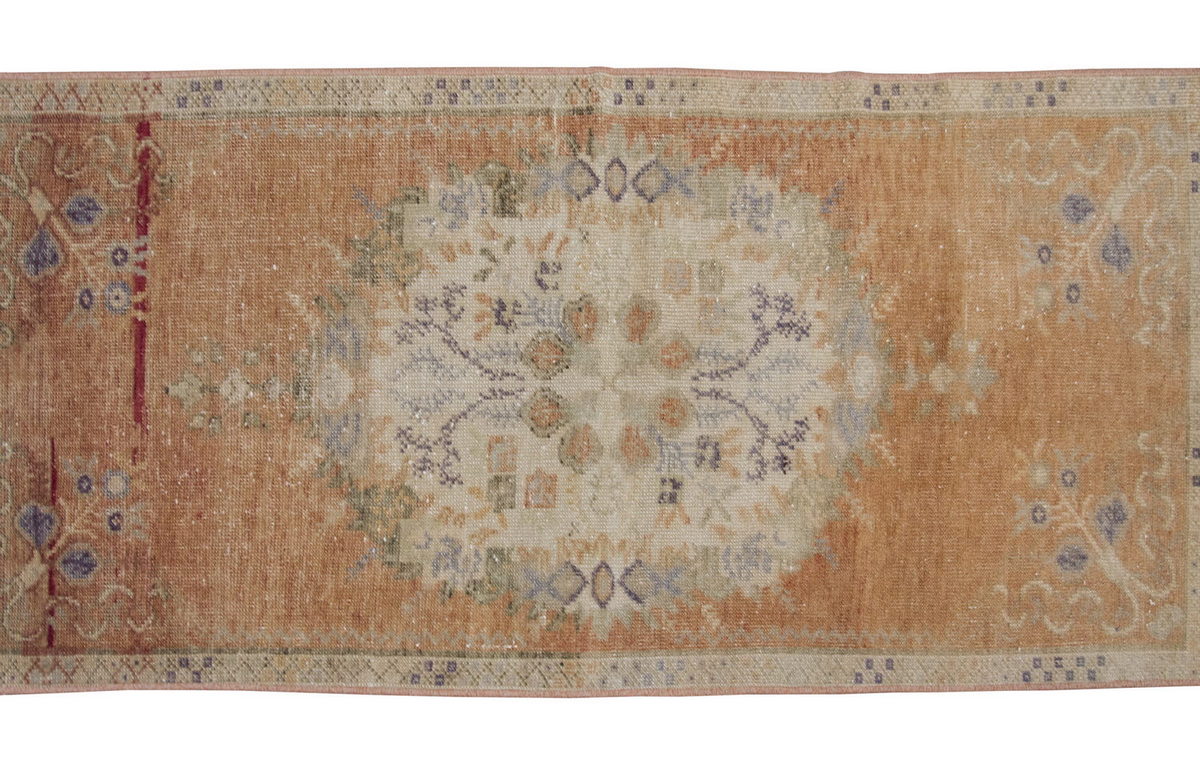 Vintage Rug 2'4" x 6" feet  70 x 180 cm