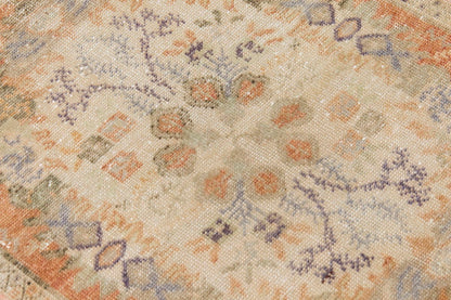 Vintage Rug 2'4" x 6" feet  70 x 180 cm