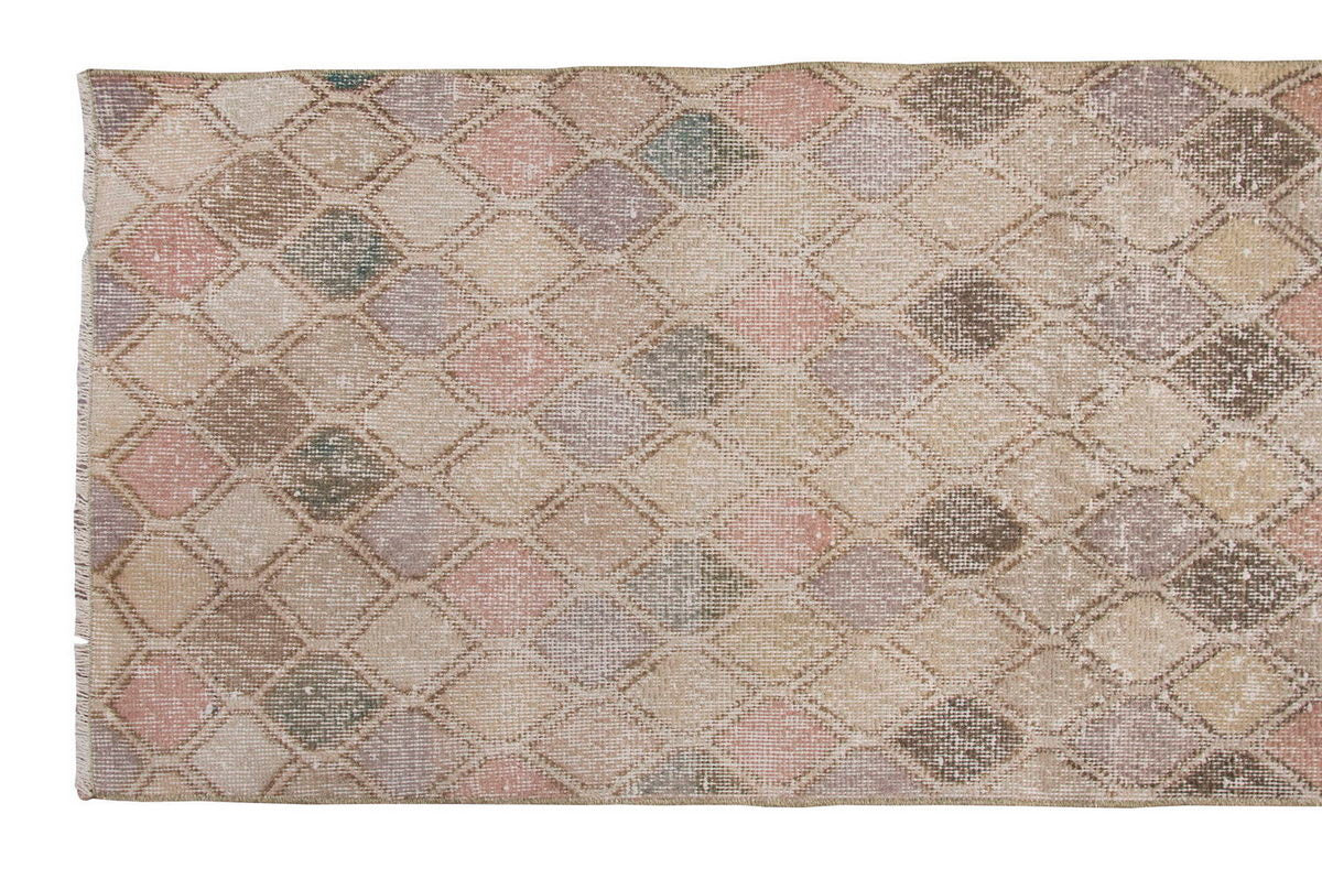 Vintage Rug 2'4" x 6'4" feet 72 x 193 cm