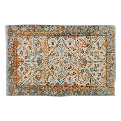 Vintage Rug 2'5" x 3'11" feet 74 x 120 cm
