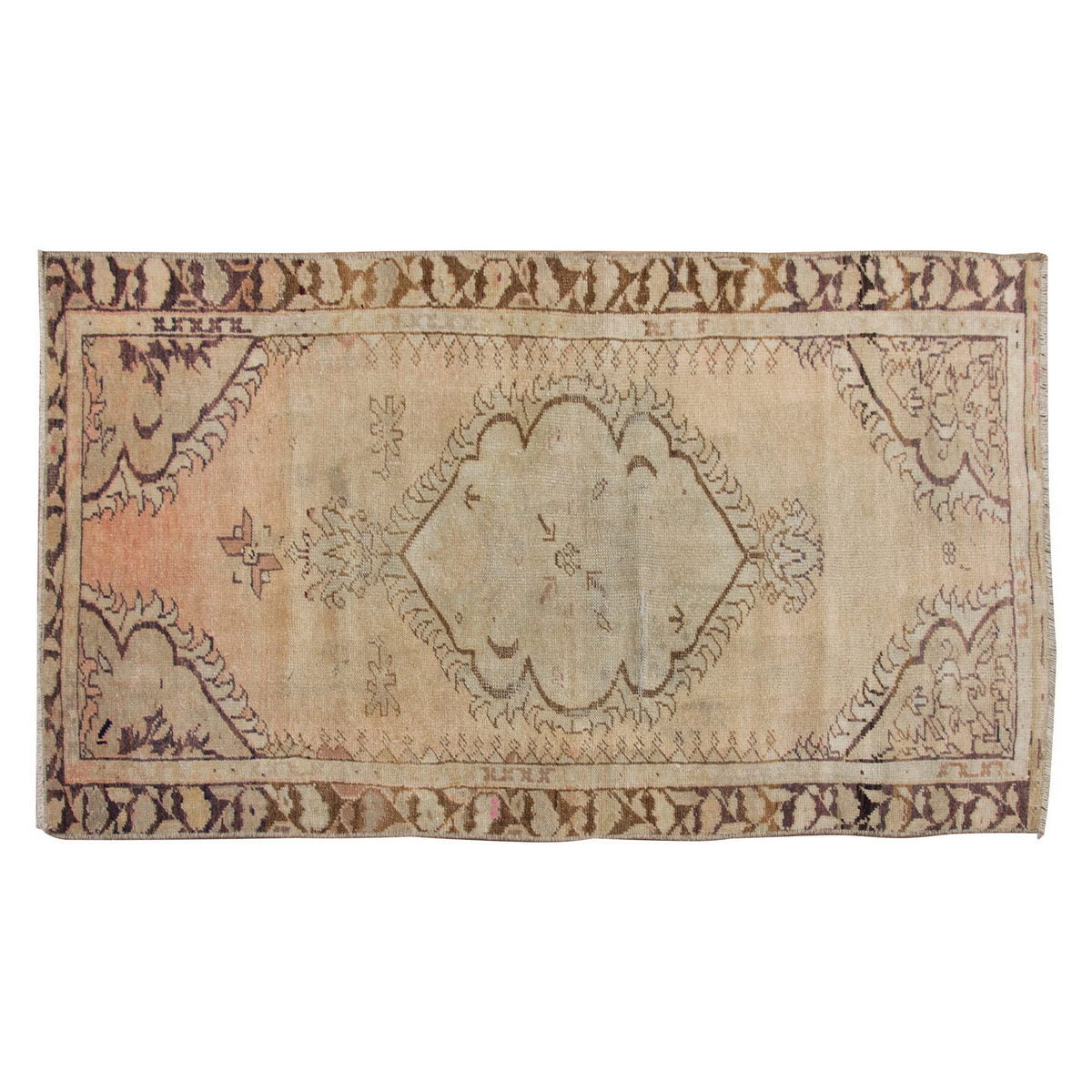 Vintage Rug 2'6" x 4'8" feet 76 x 142 cm