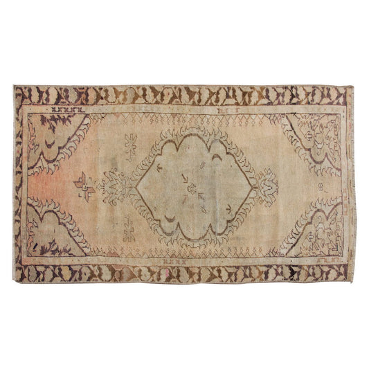 Vintage Rug 2'6" x 4'8" feet 76 x 142 cm