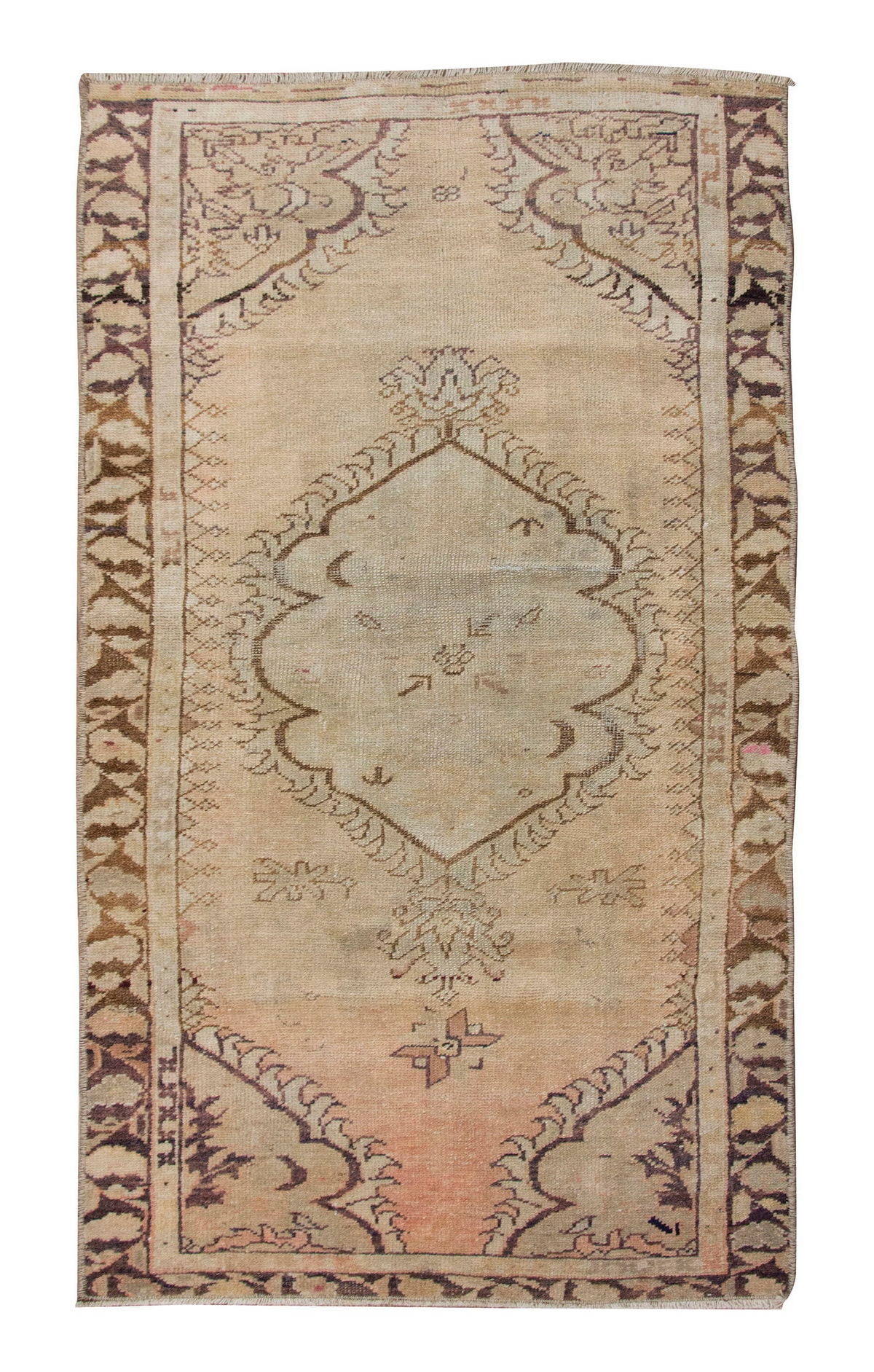 Vintage Rug 2'6" x 4'8" feet 76 x 142 cm