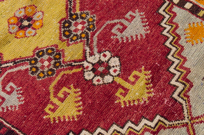 Vintage Rug 2'7" x 4'8" feet  78 x 142 cm