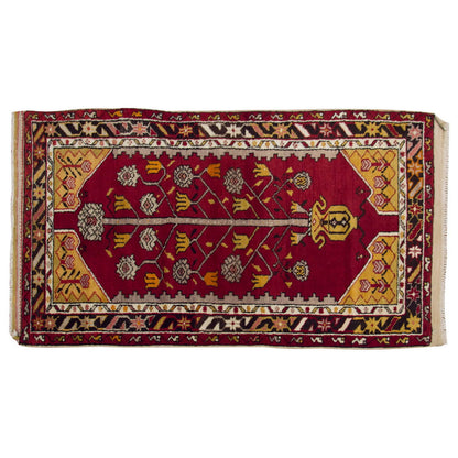 Vintage Rug 2'8" x 5" feet  81 x 150 cm