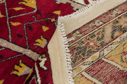 Vintage Rug 2'8" x 5" feet  81 x 150 cm