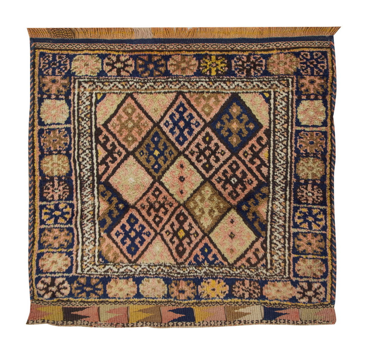 Vintage Rug 2'9" x 3" feet  85 x 93 cm