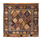 Vintage Rug 2'9" x 3" feet  85 x 93 cm
