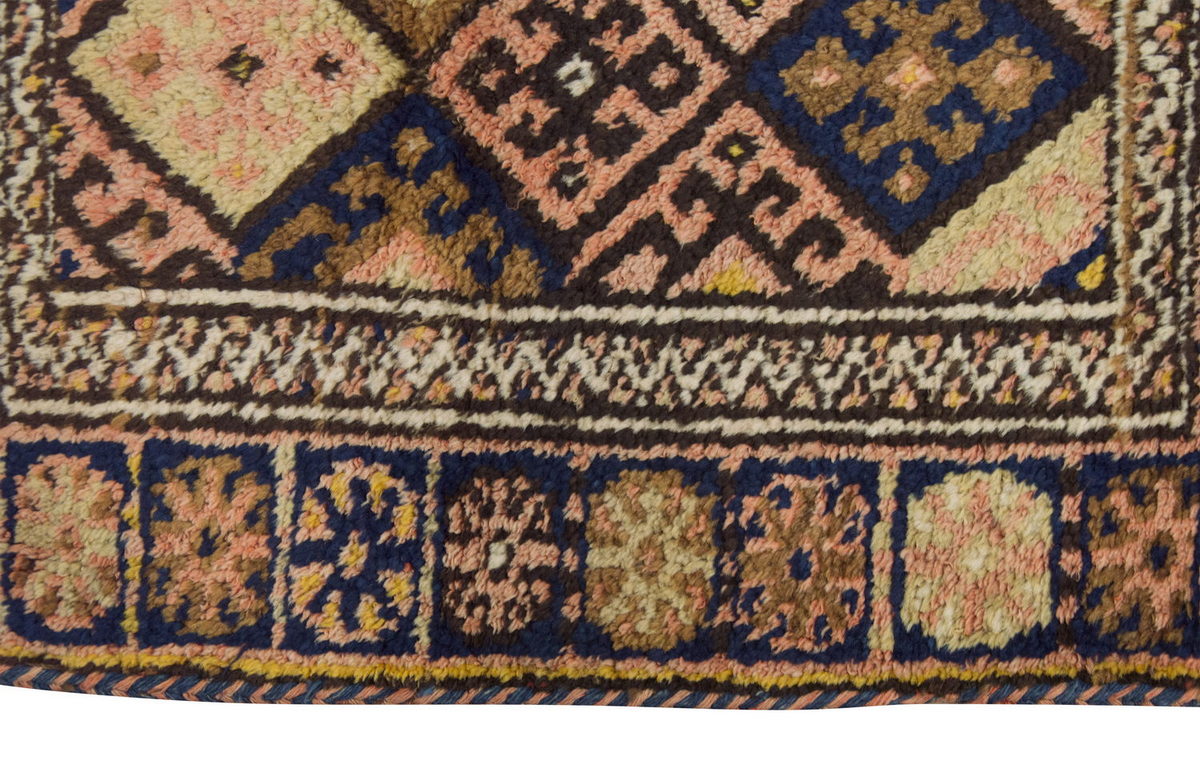 Vintage Rug 2'9" x 3" feet  85 x 93 cm
