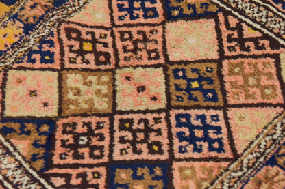 Vintage Rug 2'9" x 3" feet  85 x 93 cm
