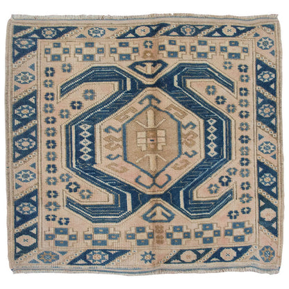Vintage Rug 2'9" x 3'1" feet  85 x 95 cm