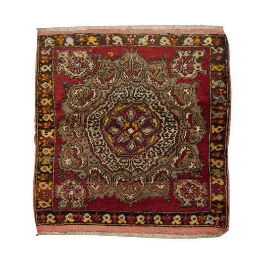Vintage Rug 3" x 3" feet  86 x 88 cm