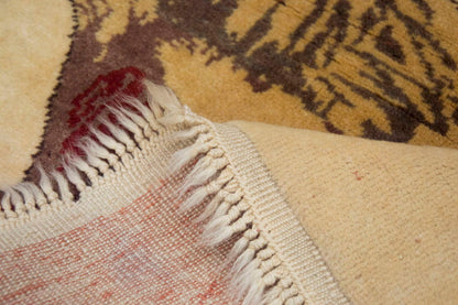 Vintage Rug 3" x 3'3" feet  92 x 100 cm