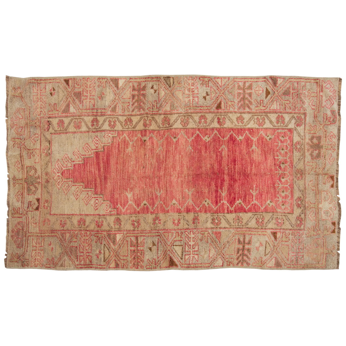 Vintage Rug 3" x 5'4" feet  88 x 163 cm