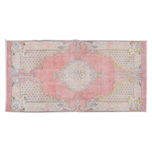 Vintage Rug 3" x 6'1" feet 91 x 186 cm