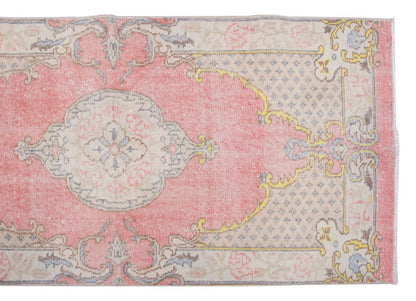 Vintage Rug 3" x 6'1" feet 91 x 186 cm