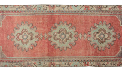 Vintage Rug 3" x 8'6" feet  88 x 260 cm