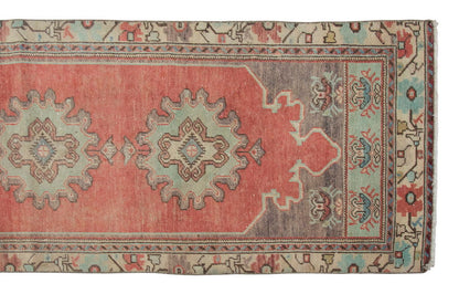 Vintage Rug 3" x 8'6" feet  88 x 260 cm