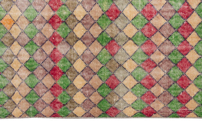 Vintage Rug 3'1" x 5'3" feet  95 x 161 cm