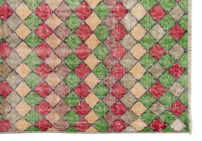 Vintage Rug 3'1" x 5'3" feet  95 x 161 cm