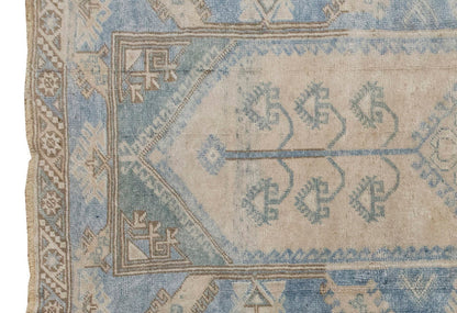 Vintage Rug 3'10" x 6'1" feet 116 x 186 cm