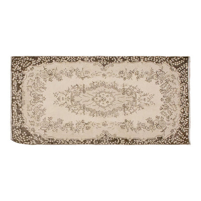 Vintage Rug 3'10" x 6'11" feet 117 x 210 cm
