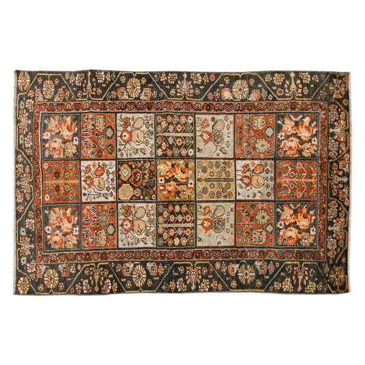 Vintage Rug 3'10" x 6'5" feet 118 x 195 cm