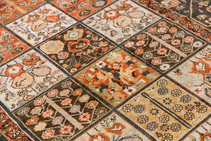 Vintage Rug 3'10" x 6'5" feet 118 x 195 cm