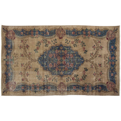 Vintage Rug 3'10" x 6'6" feet 116 x 197 cm