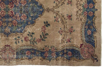 Vintage Rug 3'10" x 6'6" feet 116 x 197 cm