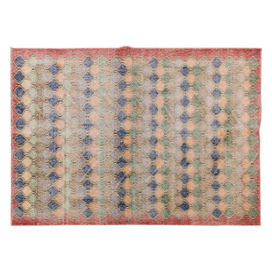 Vintage Rug 3'10" x 6'9" feet 116 x 205 cm