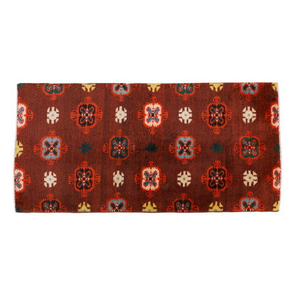Vintage Rug 3'10" x 7'1 feet 118 x 217 cm
