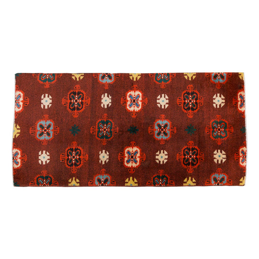Vintage Rug 3'10" x 7'1 feet 118 x 217 cm