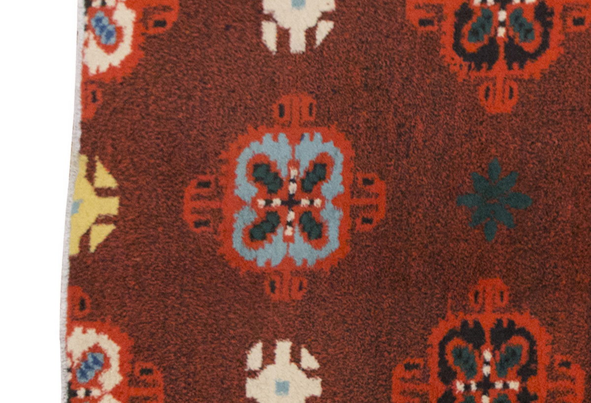 Vintage Rug 3'10" x 7'1 feet 118 x 217 cm