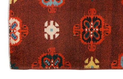 Vintage Rug 3'10" x 7'1 feet 118 x 217 cm