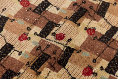 Vintage Rug 3'11" x 5'7" feet 120 x 170 cm