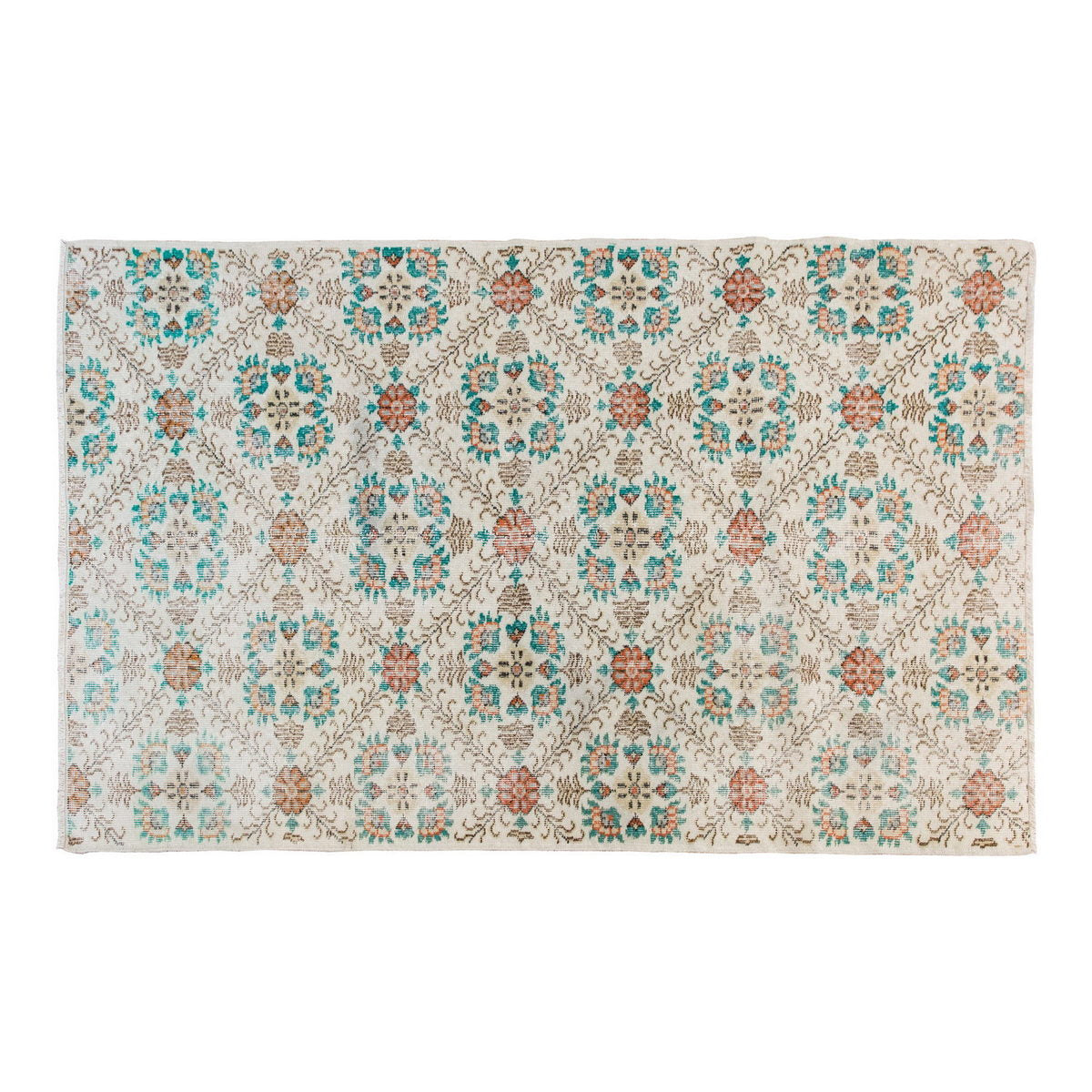 Vintage Rug 3'11" x 6'11" feet 120 x 210 cm