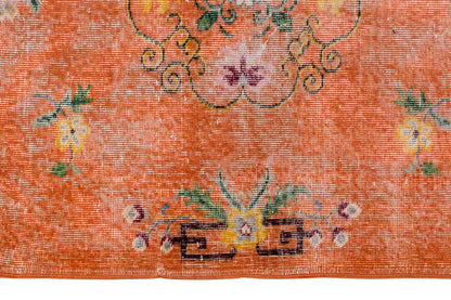 Vintage Rug 3'11" x 6'11" feet 120 x 210 cm