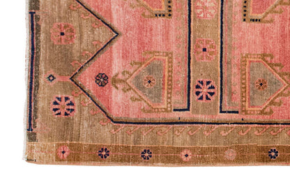 Vintage Rug 3'11" x 7'5 feet 120 x 225 cm