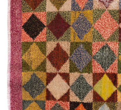 Vintage Rug 3'2" x 6'1" feet 97 x 185 cm