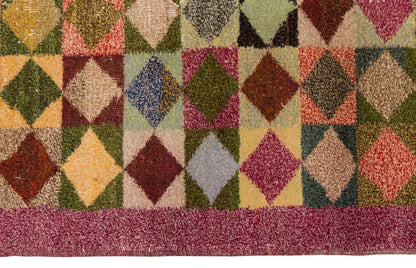 Vintage Rug 3'2" x 6'1" feet 97 x 185 cm