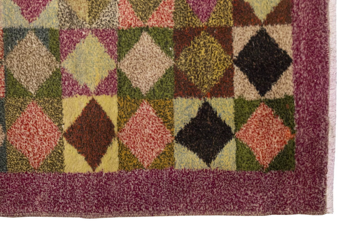 Vintage Rug 3'2" x 6'1" feet 97 x 185 cm