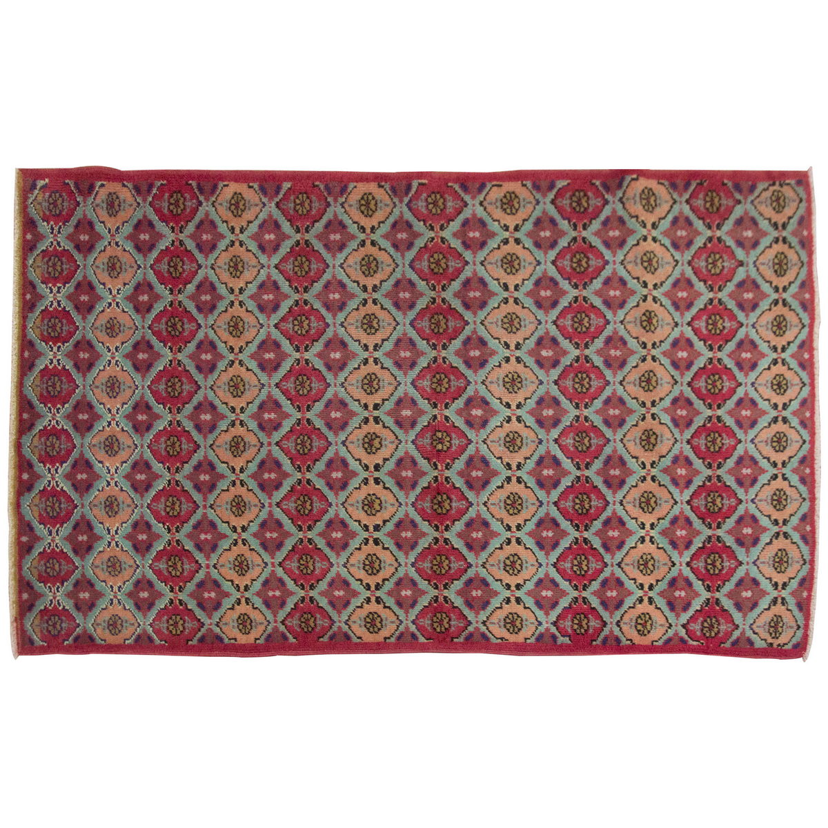 Vintage Rug 3'3" x 5'8" feet  100 x 173 cm