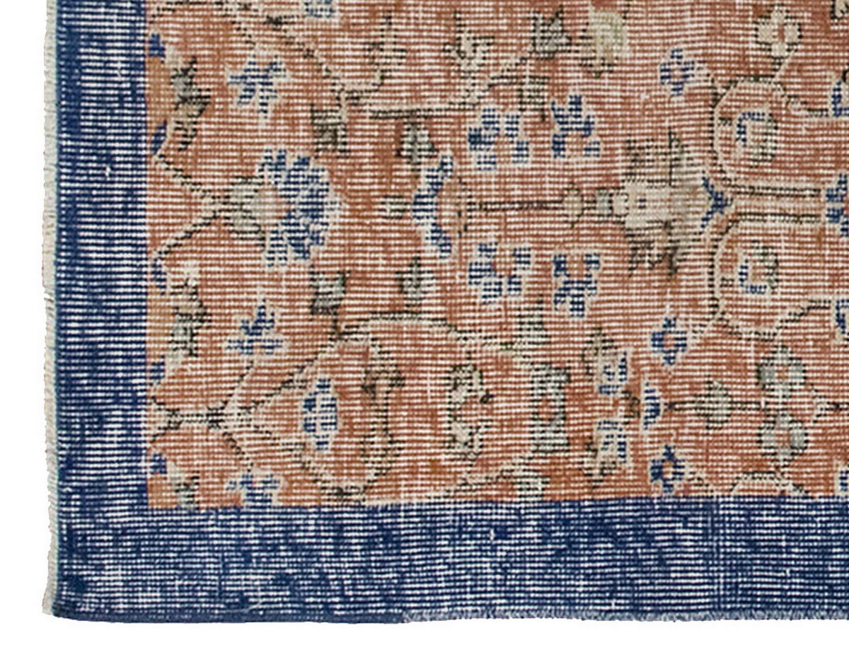 Vintage Rug 3'3" x 6'5" feet 100 x 196 cm